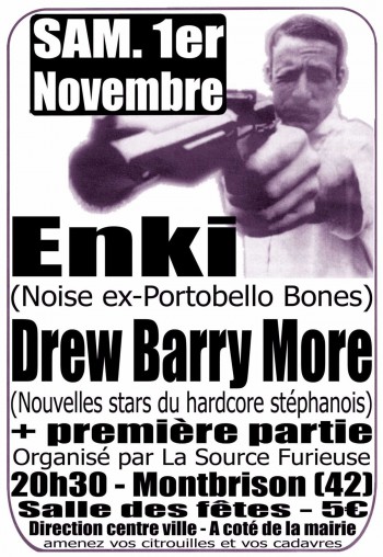 01/11/2003 - Enki + Asschapel + Submerge + Mihai Edrish + Drew Barry More @ Montbrison