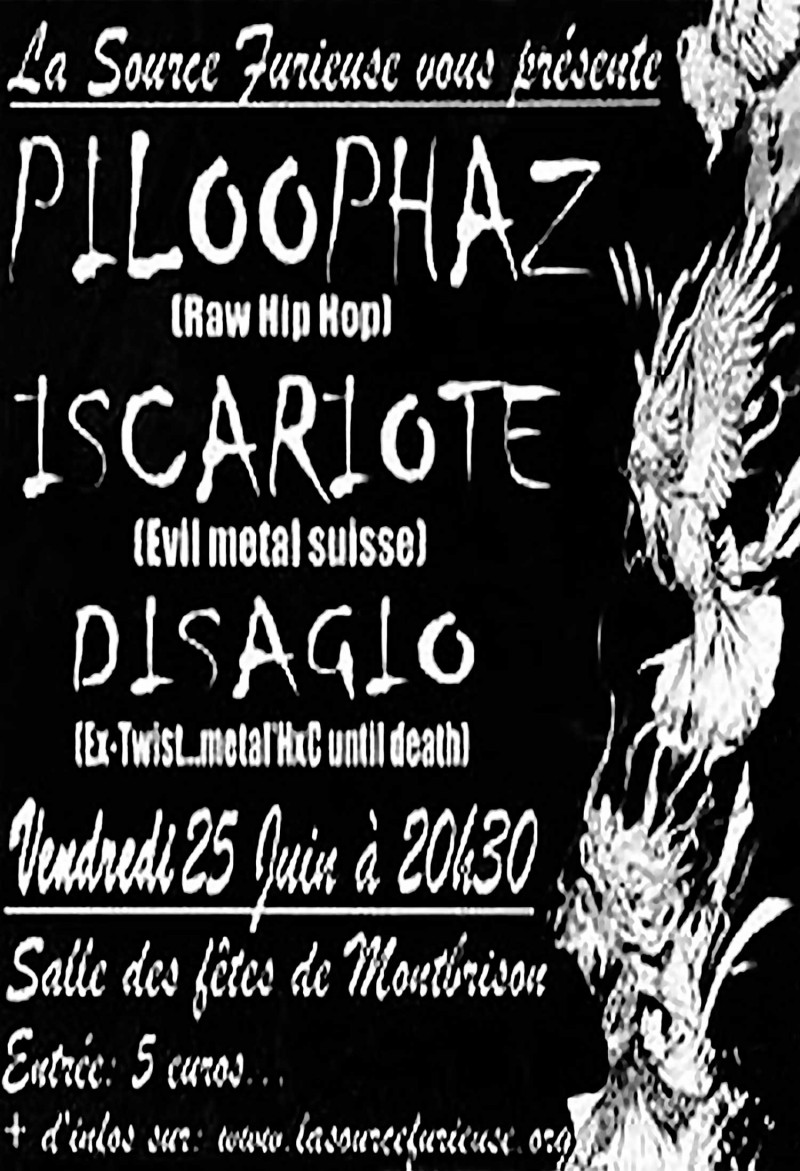 25/06/2004 - Piloophaz + Iscariote + Disagio @ Montbrison