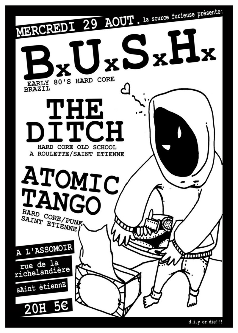 29/082007 - Bush + The Ditch + Atomic Tango @ Saint-Etienne (L'Assommoir)